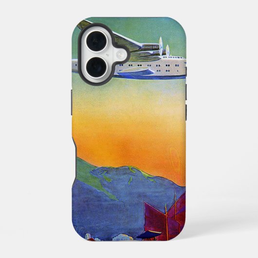 環太平洋旅行 iPhone 16ケース (裏面)