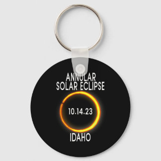 環状太陽のEclipse T – アイダホ キーホルダー
