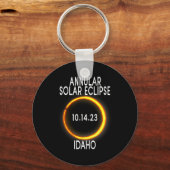 環状太陽のEclipse T – アイダホ キーホルダー (正面)