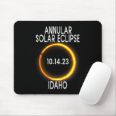 環状太陽のEclipse T – アイダホ マウスパッド (マウス)