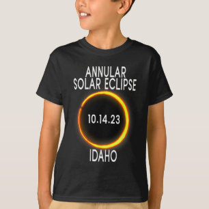環状太陽のEclipse T – アイダホ Tシャツ