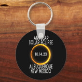 環状太陽のEclipse T – アルバカーキニューメキシコ キーホルダー (正面)
