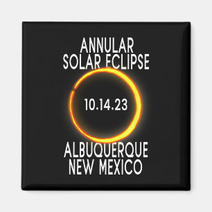 環状太陽のEclipse T – アルバカーキニューメキシコ マグネット