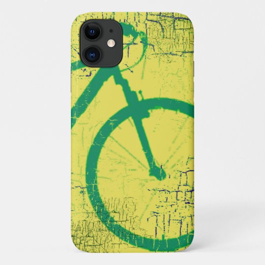 環状自転車グリーン Case-Mate iPhoneケース (裏面)
