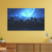 環礁（夜） キャンバスプリント (インサイチュ (リビング))