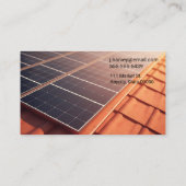 瓦屋根太陽ののパネル 名刺 (裏面)