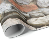 瓦礫の石壁パターン ラッピングペーパー (ロールコーナー)