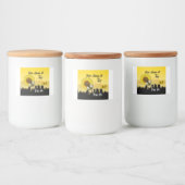 瓶と食品容器のラベル フードラベル (ボトル)