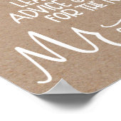 瓶にメッセージ ウェディングゲストブックサイン ポスター (角)