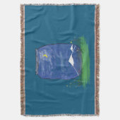 瓶に入った星 スローブランケット (正面縦)