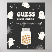 瓶のパーティー記号の中のキャンディコーンの数を推測 ポスター (正面)