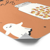 瓶のパーティー記号の中のキャンディコーンの数を推測 ポスター (角)