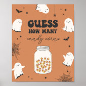 瓶のパーティー記号の中のキャンディコーンの数を推測 ポスター (正面)