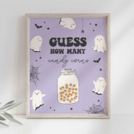 瓶のパーティー記号の中のキャンディコーンの数を推測 ポスター