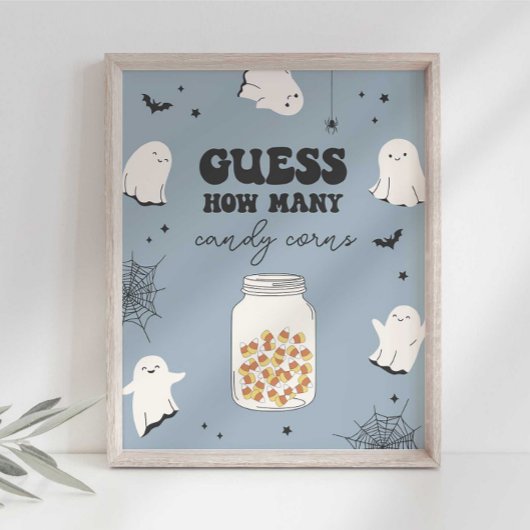 瓶のパーティー記号の中のキャンディコーンの数を推測 ポスター