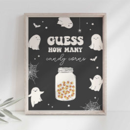 瓶のパーティー記号の中のキャンディコーンの数を推測 ポスター