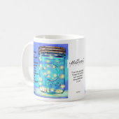 瓶のホタルは~の二重味方された版を襲います! コーヒーマグカップ (正面左)