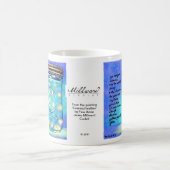 瓶のホタルは~の二重味方された版を襲います! コーヒーマグカップ (中央)