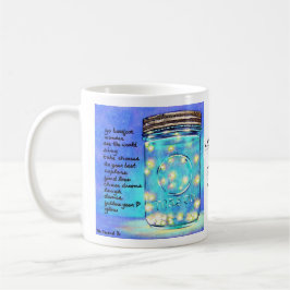 瓶のホタルは~の二重味方された版を襲います! コーヒーマグカップ