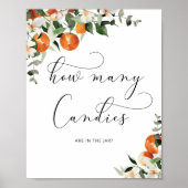 瓶のポスターにキャンディーが何個入っているか ポスター (正面)