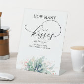 瓶の中にキスは何個あるか？ペデスタルのサイン 台座サイン (インサイチュ)