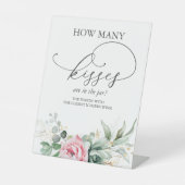 瓶の中にキスは何個あるか 台座サイン (正面)