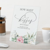 瓶の中にキスは何個あるか 台座サイン (インサイチュ)