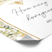 瓶の中にハネコームが何個入っているか推測する ポスター (角)