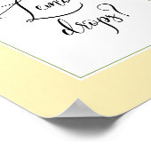 瓶の中にレモンの滴が何個入っているか ポスター (角)