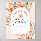 瓶の中に桃が何本あるか ポスター (正面)