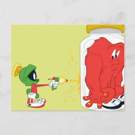 瓶の中のゴッサマー – 色 ポストカード (正面)