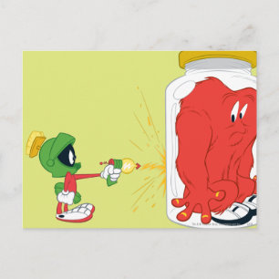 瓶の中のゴッサマー – 色 ポストカード