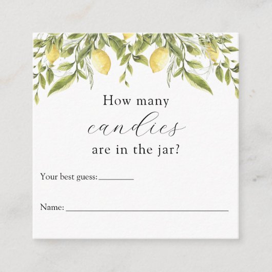 瓶の中のシャワゲームエンクロージャーカード エンクロージャーカード (正面)