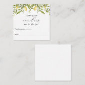 瓶の中のシャワゲームエンクロージャーカード エンクロージャーカード (正面/裏面)