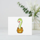 瓶の中のヘビ ポストカード (スタンド正面)