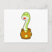 瓶の中のヘビ ポストカード (正面)