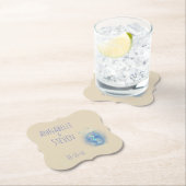 瓶の中のホタルの光 クラシック ペーパーコースター (インサイチュ)