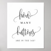 瓶の中のボタンはいくつ？ ポスター (正面)