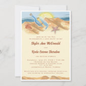 瓶の中のメッセージ ウェディング招待状 招待状 (正面)