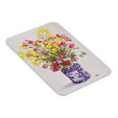 瓶の中の中国の花 マグネット (右側)