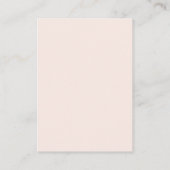 瓶の中の小さな愛 蝴蝶 リシャワーパーティー エンクロージャーカード (裏面)