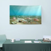 瓶の中の船難破のバナー 横断幕 (トレードショー)