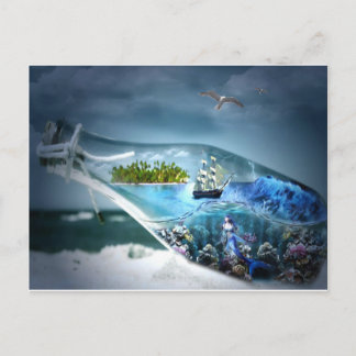 瓶の中の船 ポストカード