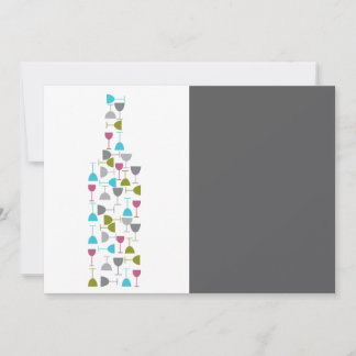 瓶の形をしたワイングラス