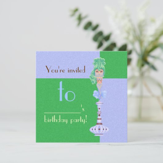 瓶の精 招待状 (スタンド正面)