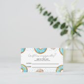 瓶の赤ちゃんシャワーゲーム内のSPrinklesの数 エンクロージャーカード (スタンド正面)