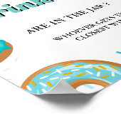 瓶の赤ちゃんシャワーゲーム内のSPrinklesの数 ポスター (角)