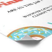 瓶の赤ちゃんシャワーゲーム内のSPrinklesの数 ポスター (角)