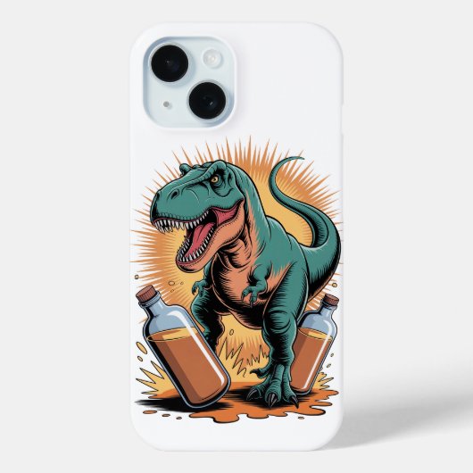 瓶を割る Case-Mate iPhoneケース (裏面)