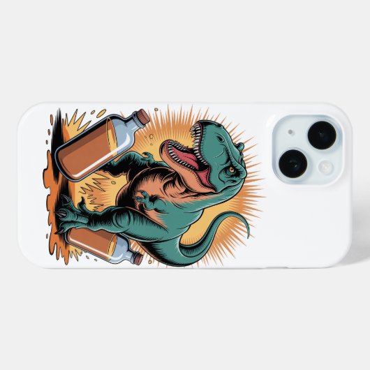 瓶を割る Case-Mate iPhoneケース (裏面 (横))